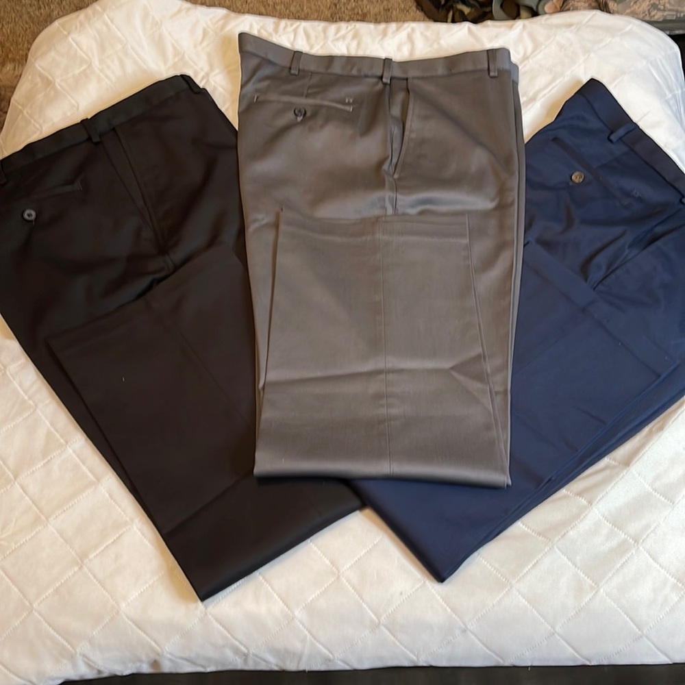 Bundle 3 Haggar Khakis